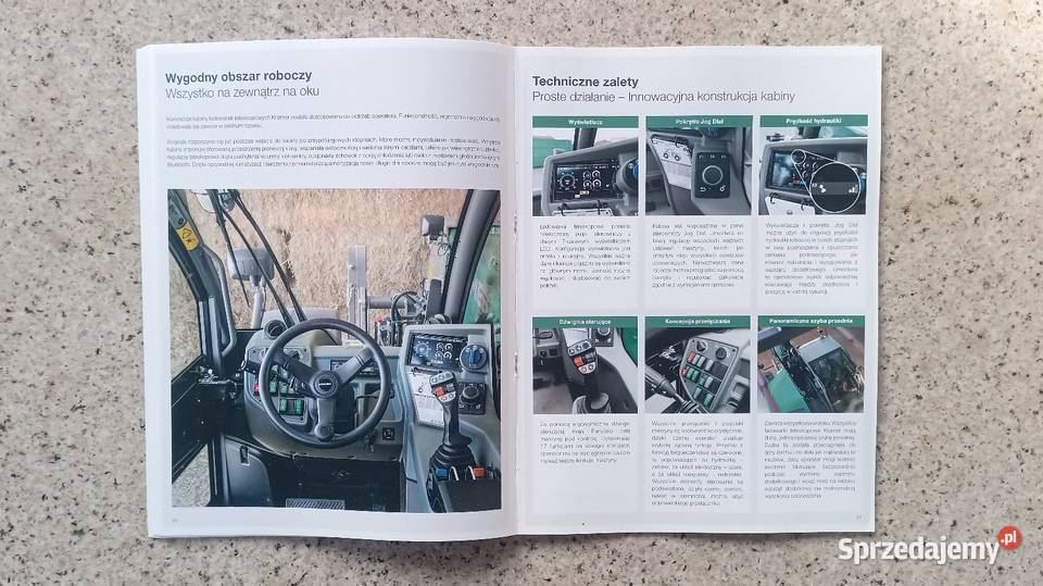 KRAMER Ładowarki teleskopowe serii KT