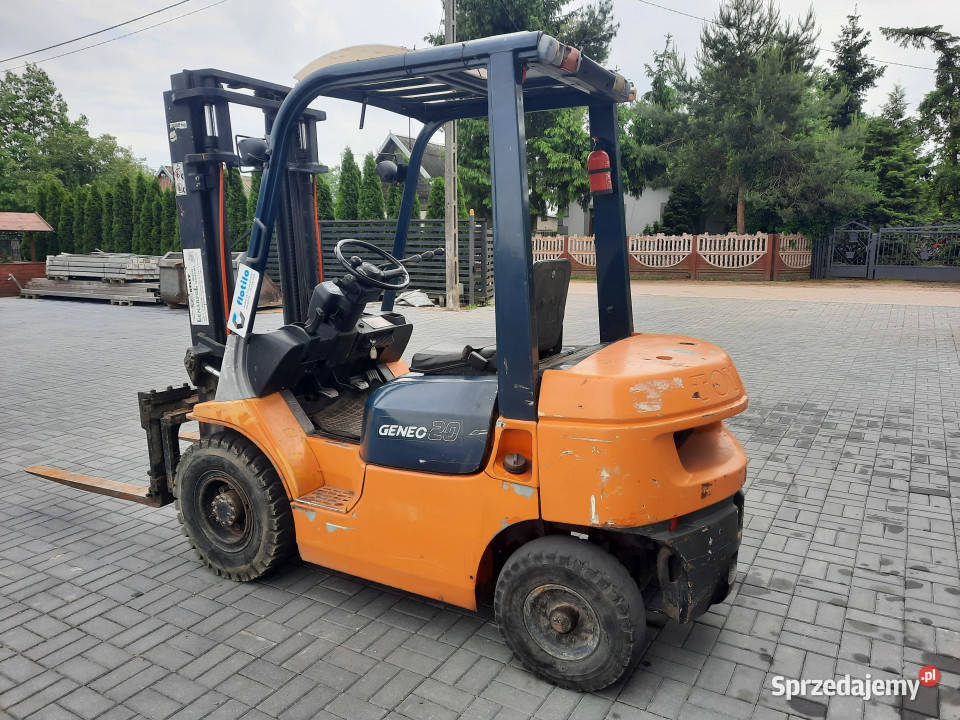 Wózek widłowy TOYOTA Geneo 20 627FDF25 Motoryzacja Mały Rudnik