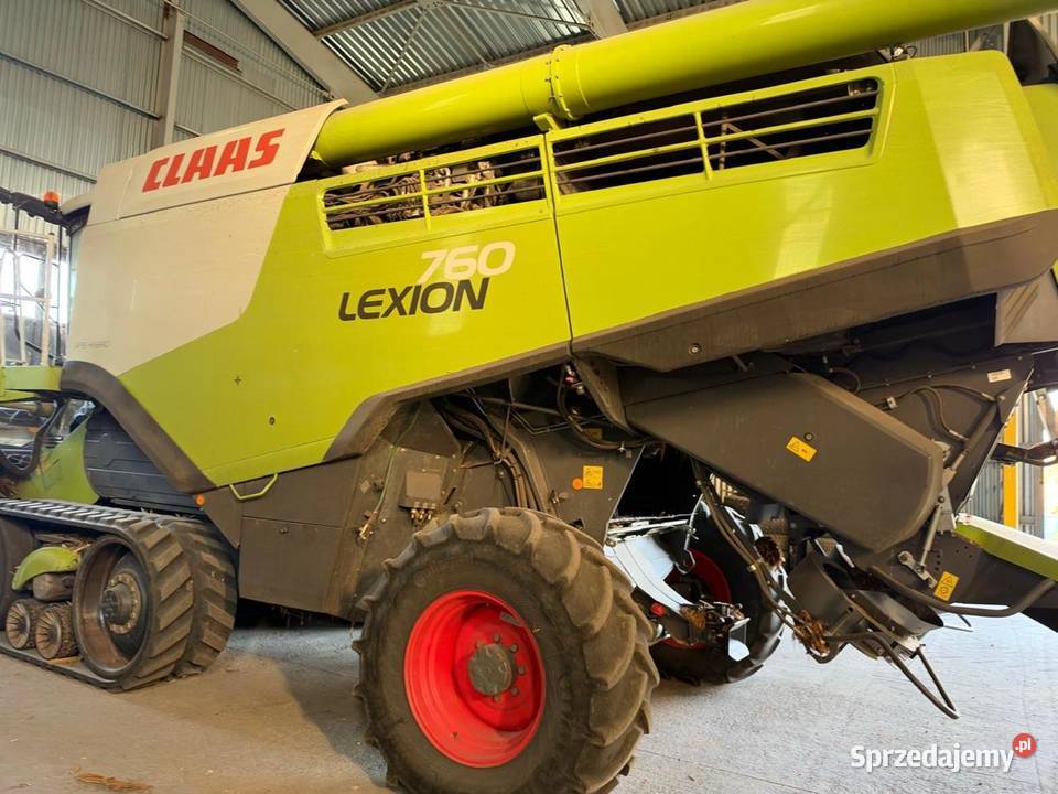 Kombajn zbożowy Claas Lexion 760TT 4x4 heder Nowa Ruda