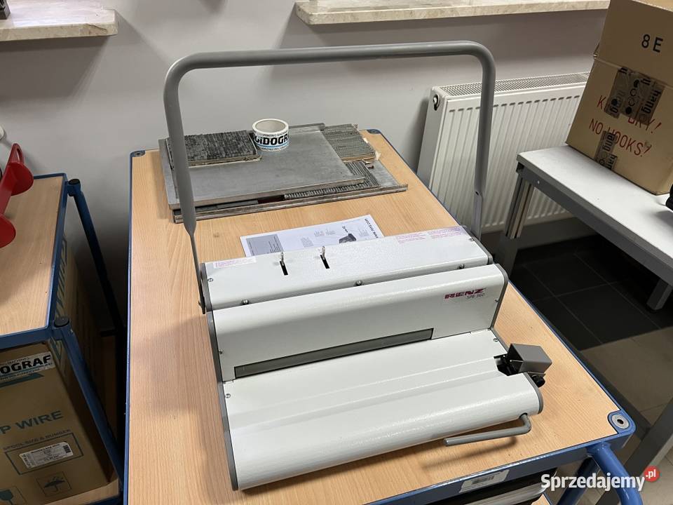 Bindownica RENZ SPB 360 spirala wkręcana Radom sprzedam