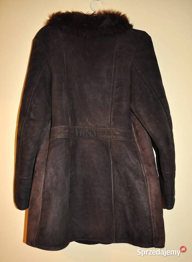 Kożuch vintage M krótki Zimowa  sprzedam