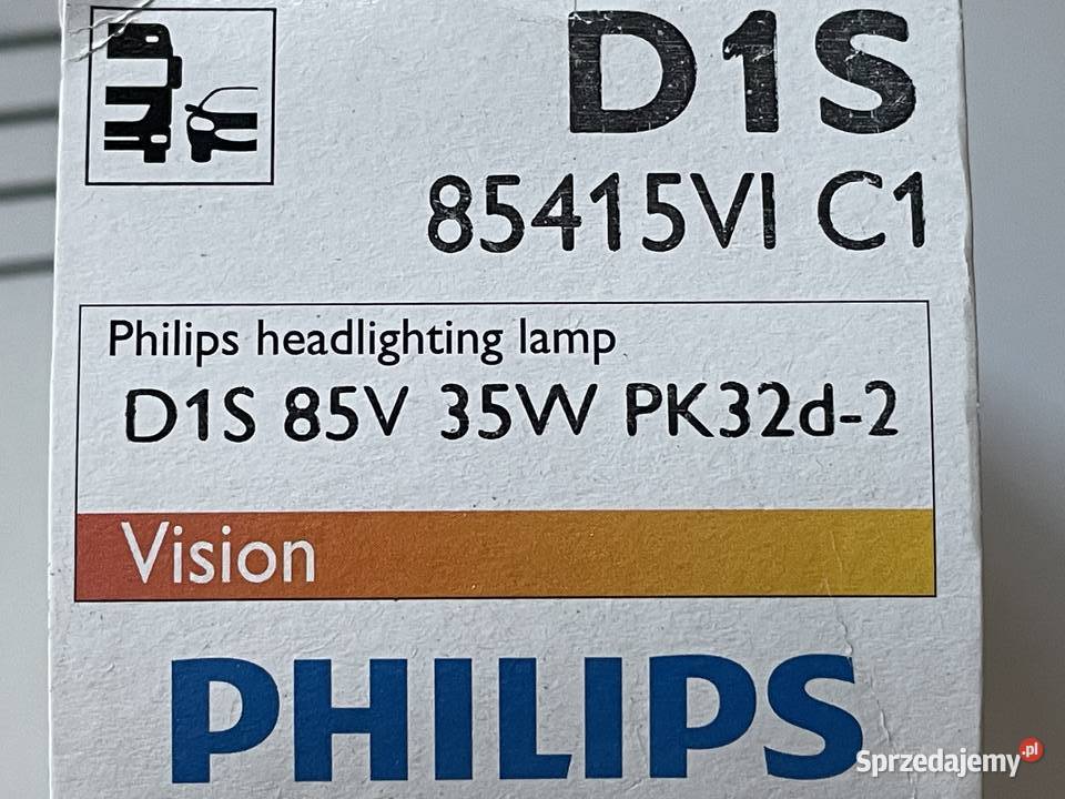 PHILIPS D1S 85V 85415VIC1 Żarówka reflektor Zgierz sprzedam