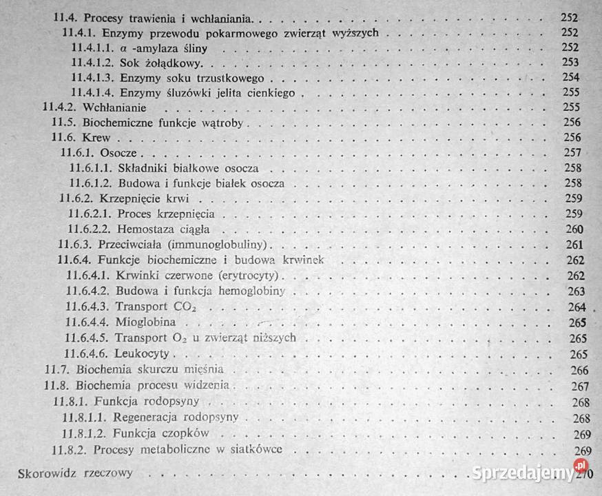 Biochemia biologów Jerzy Trojanowski Chełm