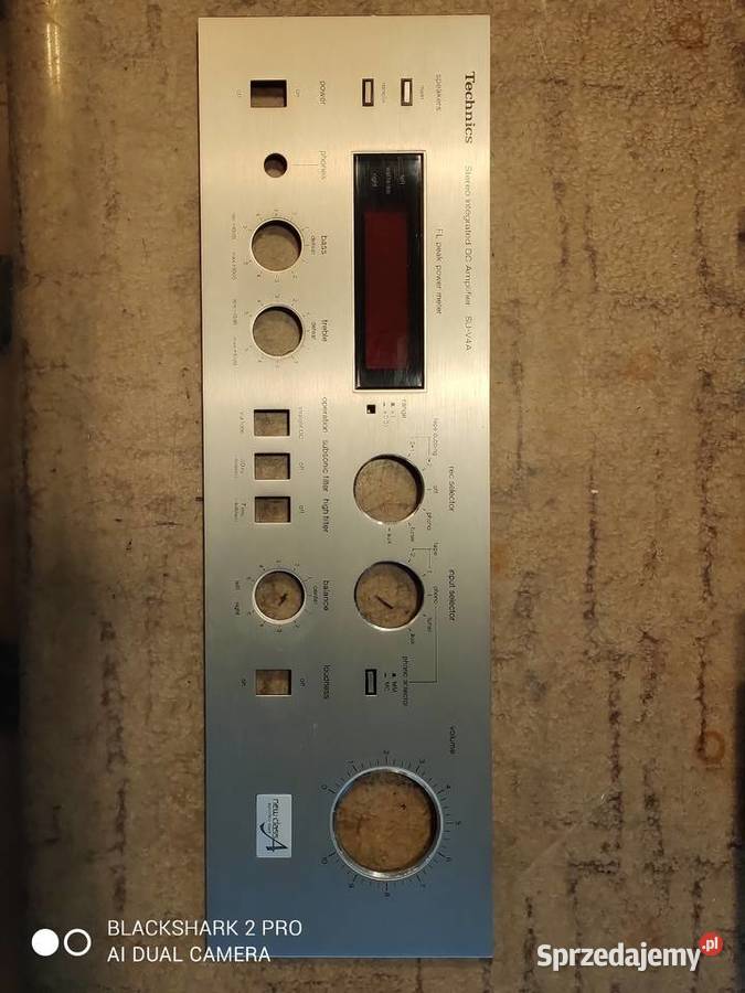 panel wzmacniacza Technics SUV4A