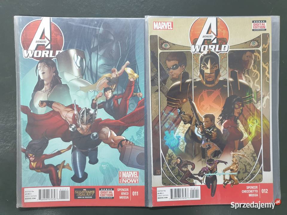 The Avengers zestaw 13 oryginalnych komiksów Gdynia sprzedam