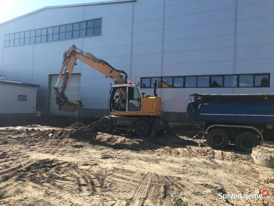 Koparka kołowa 20 ton wynajem z operatorem Warszawa
