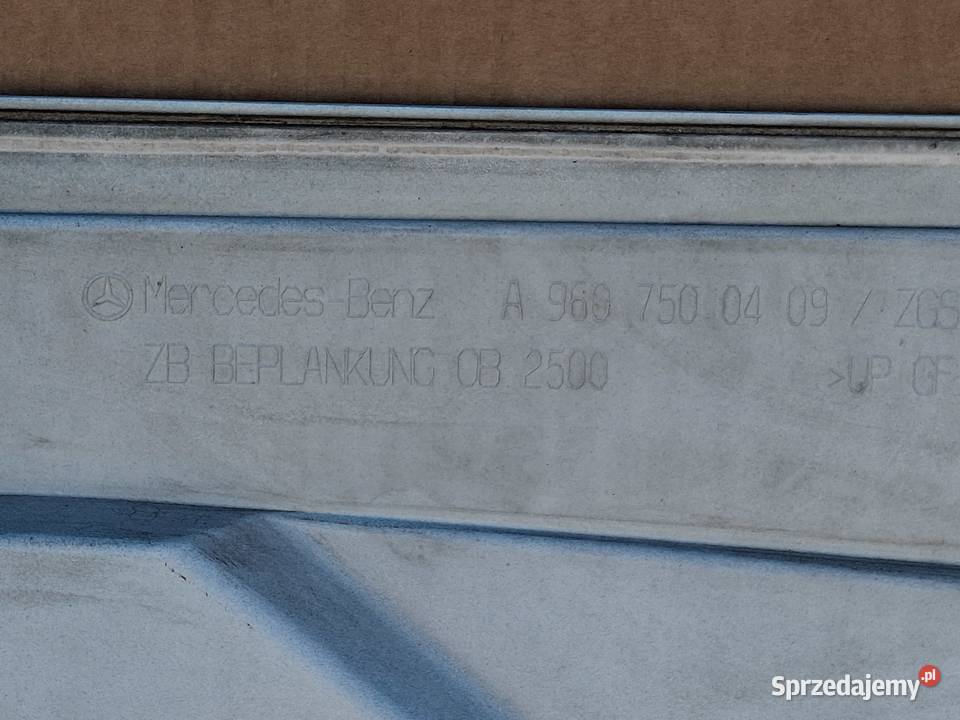 MERCEDES ACTROS MP4 MASKA GRILL ATRAPA KOMPLETNA ciężarowe Bieleń