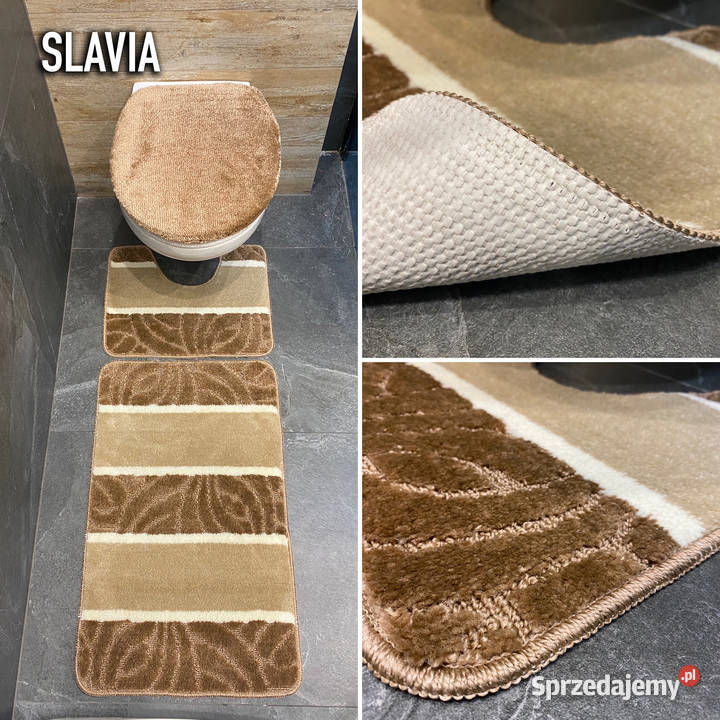 ZESTAW DYWANIKÓW ŁAZIENKOWYCH 50X80 SLAVIA