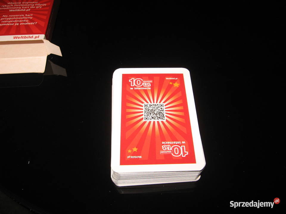 Karty do gry Weltbild edycja limitowana KZWP Olsztyn