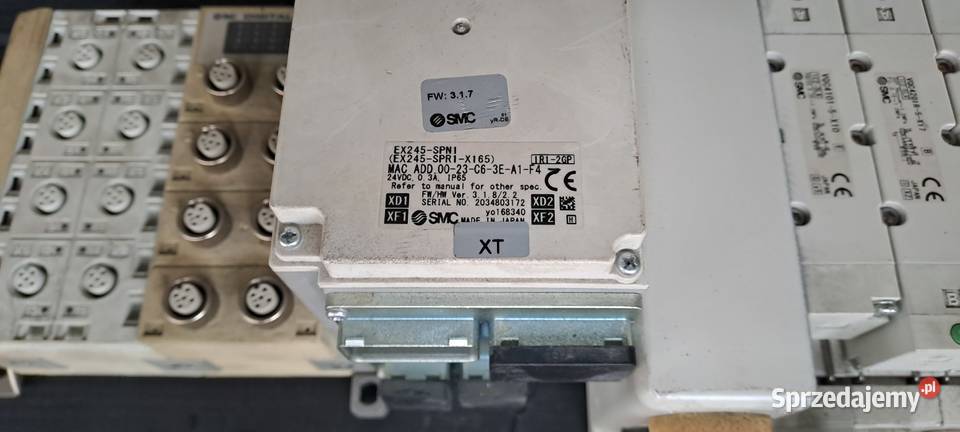 Wyspa zaworowa SMC EX245SPN1 z zaworami VQC4201R małopolskie Myślenice sprzedam