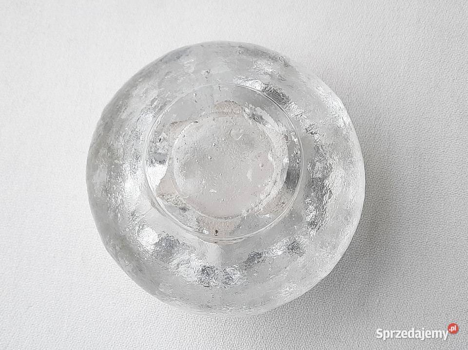 Stare szkło świecznik PUKEBERG Sweden Łódź sprzedam