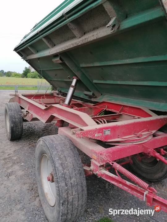 Przyczepa 12t wywrotka nieuszkodzony sprzedam