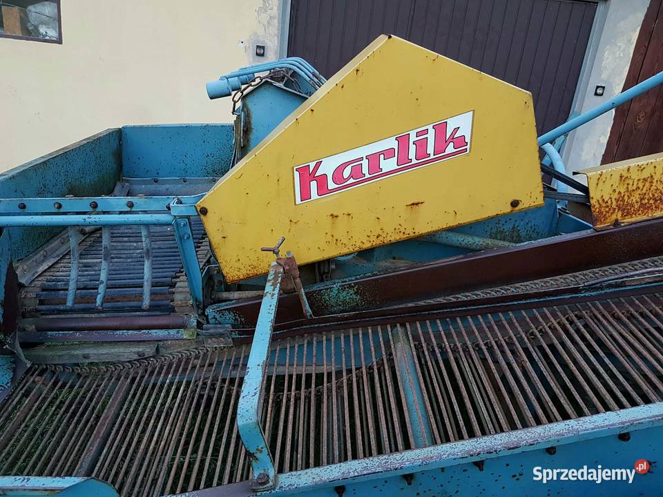 Kombajn do ziemniaków mały zgrabny KARLIK tak nieuszkodzony Dąbrowa Tarnowska