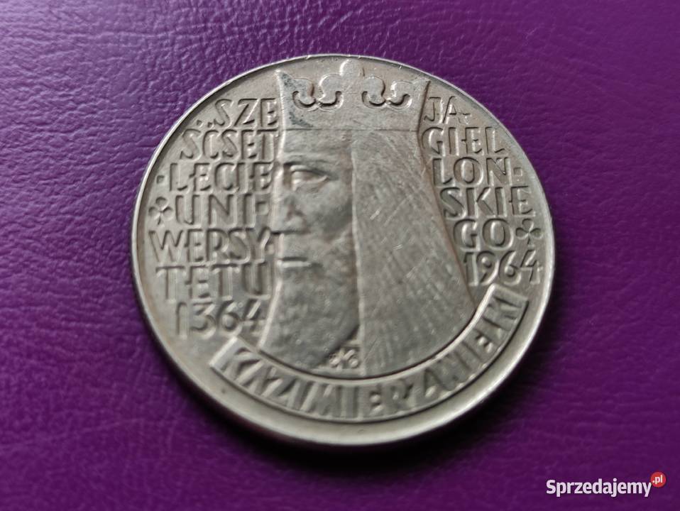 Moneta PRL 10 ZŁOTYCH 1964 KAZIMIERZ WIELKI Pruszków sprzedam