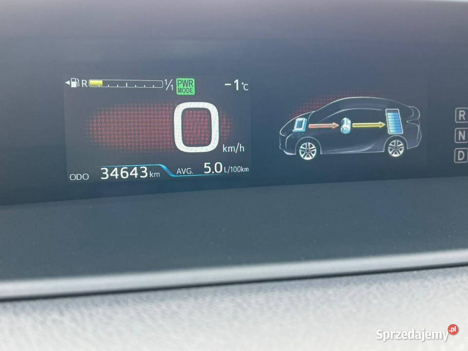 Toyota Prius 18 Hybryda Kamera cofania KeyLess