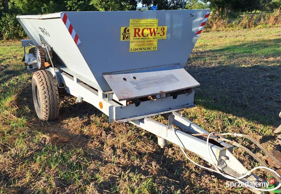 Rozsiewacz wapna 35ton w originale łańcuchowy z Do rozsiewaczy i rozrzutników