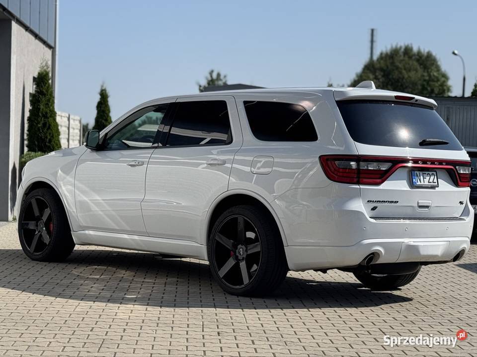 Dodge Durango 57 AWD RT BlackTop Bezwypadkowy nieuszkodzony warmińsko-mazurskie Ełk