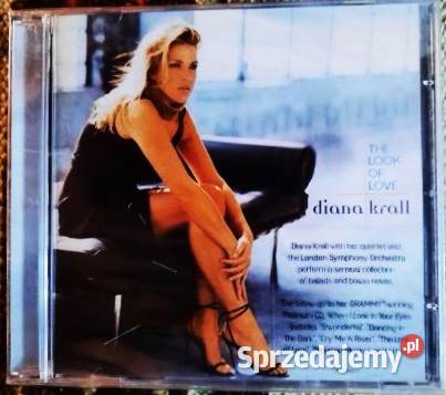 Kultowy Album CD DIANA KRALL Album The Look of Warszawa