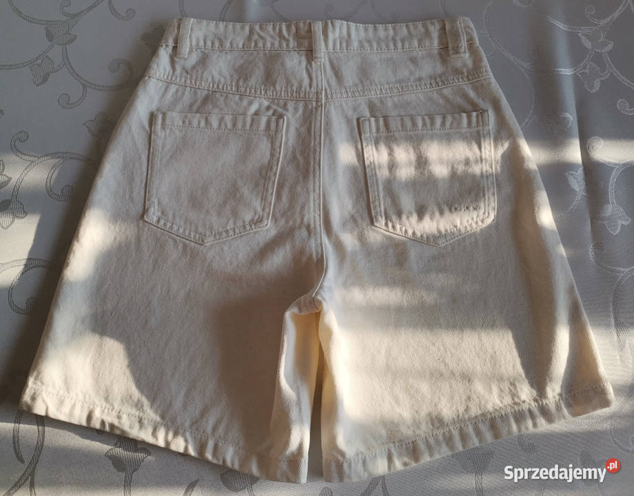 pół ceny Spodnie damskie jeansowe Outhorn S biały Warszawa