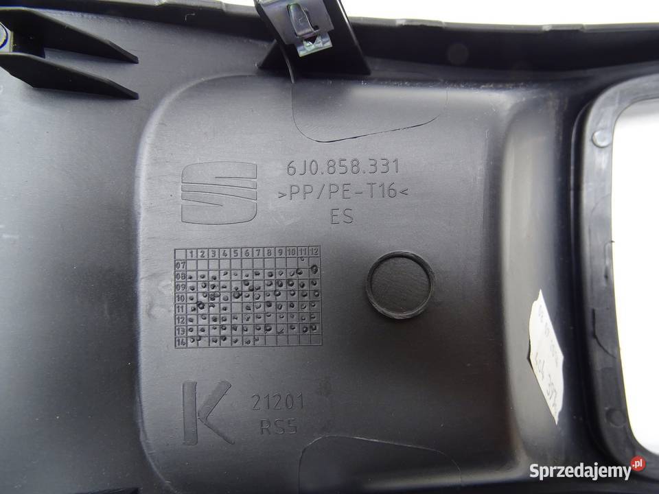 RAMKA OSŁONA BIEGÓW CUPHOLDER SEAT IBIZA IV LIFT
