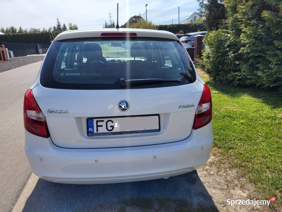 SKODA FABIA II kombi 12 biała benzyna 2012r 100 70KM Motoryzacja