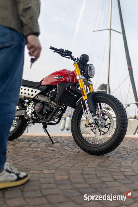 Fantic Caballero 125 Scrambler MY26 czerwony zachodniopomorskie Szczecin