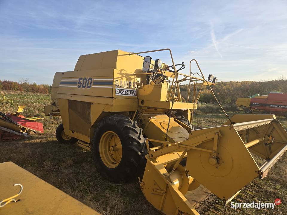 Kombajn zbożowy Sampo 500 Massey Ferguson 16 nieuszkodzony Krasnystaw