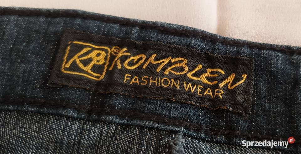 Spodnie damskie KOMBLEN granatowe Hajnówka