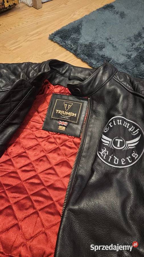 Skóra motocyklowa Triumph
