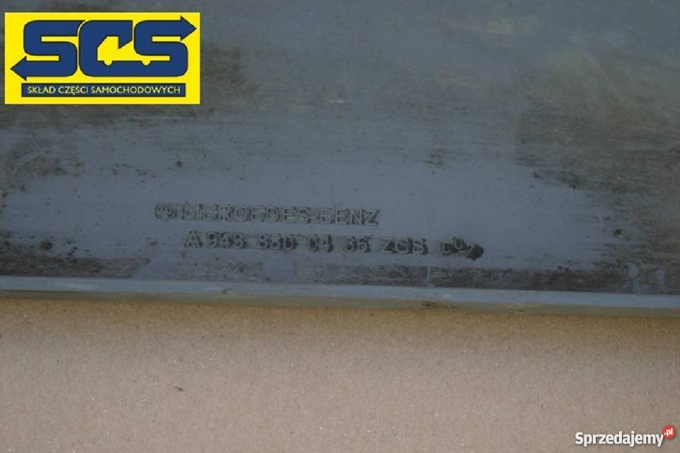 MERCEDES ACTROS MP2 MP3 LS PRZEDŁUŻENIE STOPNICY ciężarowe Karoseria Bieleń