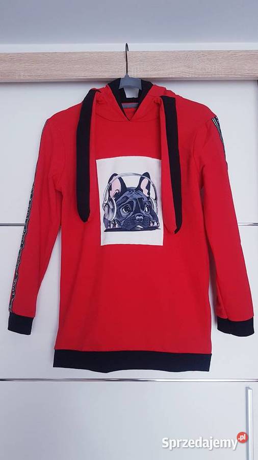 Bluza z Kapturem Ruchome Uszka dziewczynka Chybie