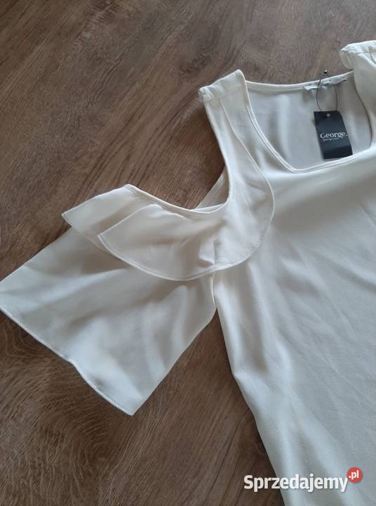 Nowa kremowa bluzka marki George Hajnówka sprzedam