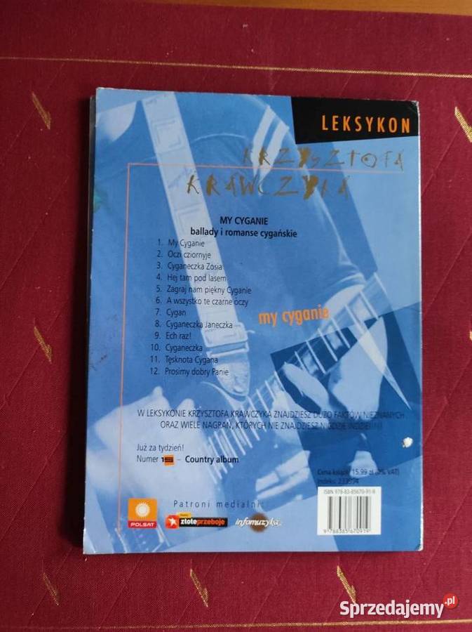 książka album cd Leksykon Krzysztofa Krawczyka klasyczna świętokrzyskie Kielce sprzedam