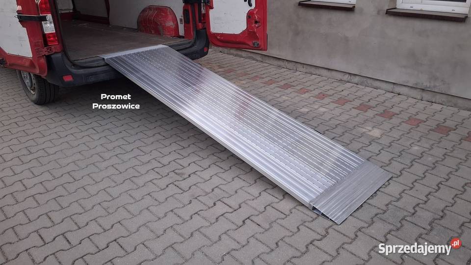 Rampa Aluminiowa 300 x 80 Panelowa Płaska Najazd