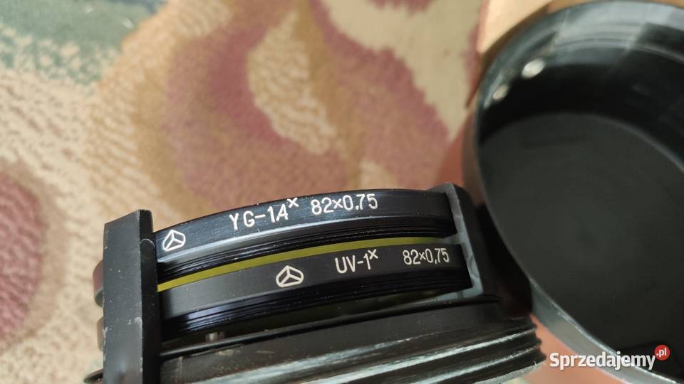 Futerał na obiektyw z dwoma filtrami Rzeszów