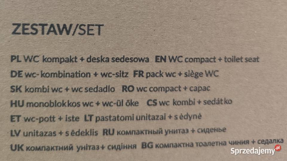 WC Kompakt Cersanit VORTEX Warszawa