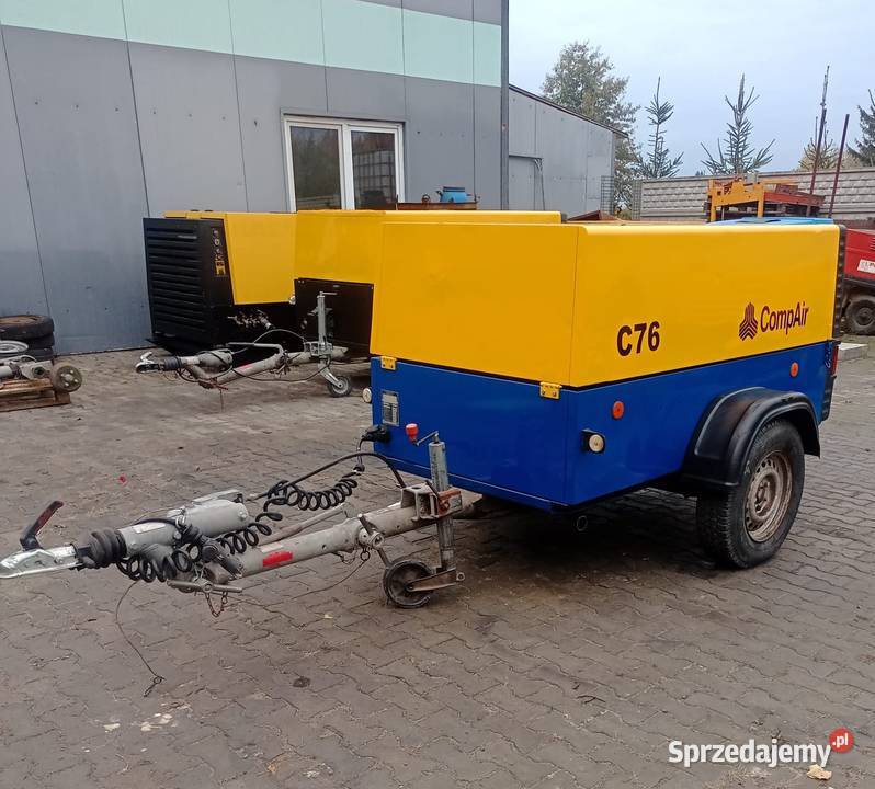 Sprężarka śrubowa Compair C76 76 m3min kompresor Pozostałe Kraków