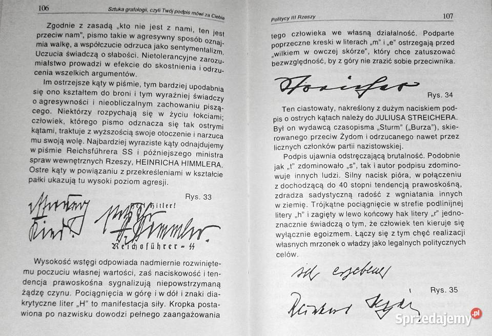 Sztuka grafologii Alfons Luke Albert Lang Chełm