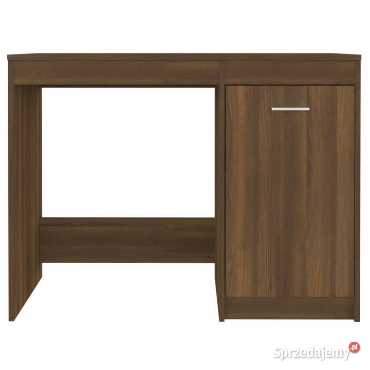 Biurko brązowy dąb 100x50x76 materiał Warszawa