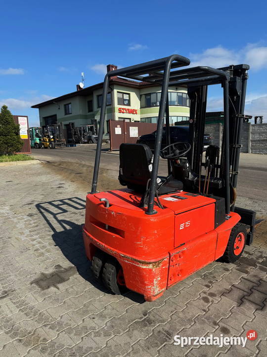 wózek widłowy LINDE E15 Triplex 460m 1500 łódzkie Działoszyn