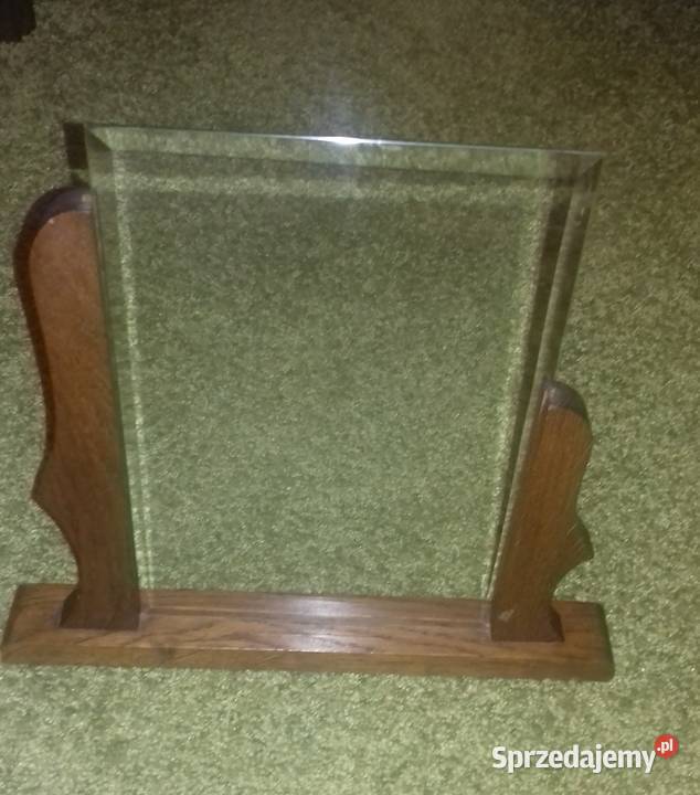 Piękna drewniana ramka na zdjęcia z dawnych lat inny kolor Wyposażenie wnętrz