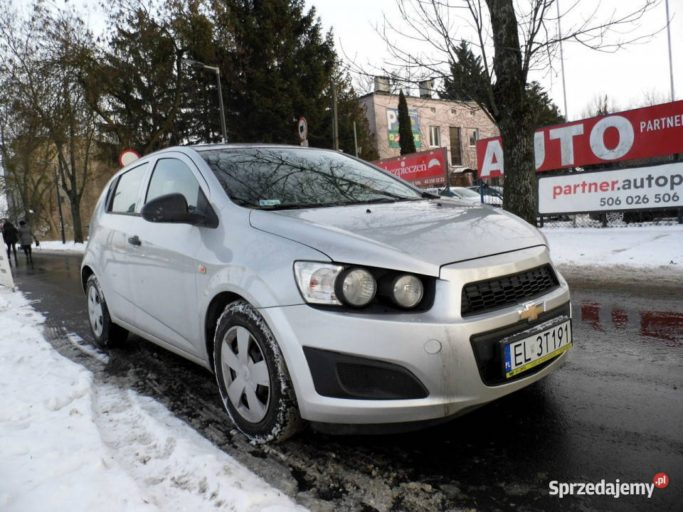 Chevrolet Aveo 12 klima T30 2011 łódzkie Łódź sprzedam