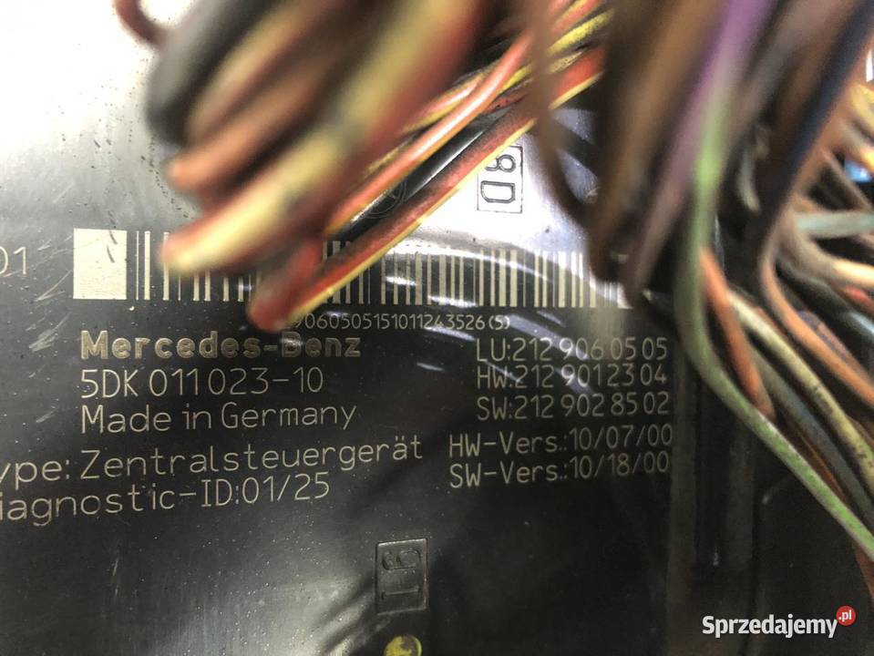 STEROWNIK MODUŁ SAM A2129060505 MERCEDES W212