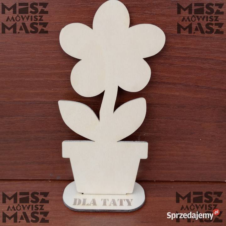 Kwiaty decoupage nauczyciela dziewczynka babci wielkopolskie Racot