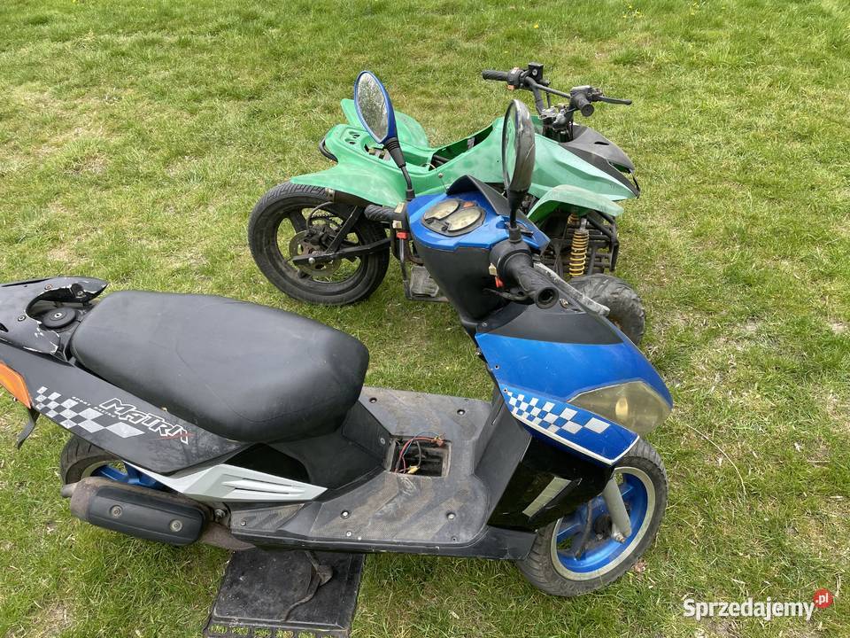 Quad 4t 125 i skuter 2t keeway matrix 50 Rychliki sprzedam
