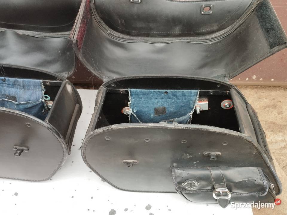 Sakwy boczne motocyklowe Viking Bags na zaczepy Kamocin