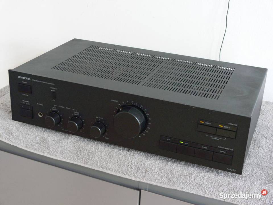 Wzmacniacz Onkyo A8220 sprawny i mocny WYSYŁKA Wzmacniacze i pokrewne Jasło