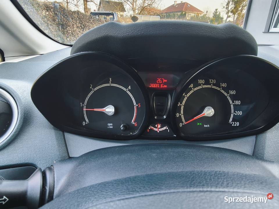 Ford Fiesta mk7 14tdci Klima 45L100 warmińsko-mazurskie Jonkowo