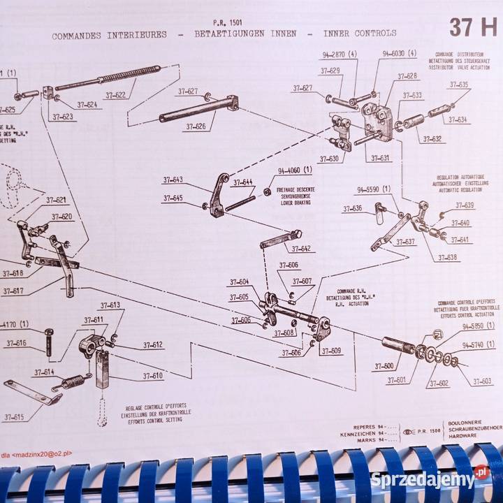 Katalog Części RENAULT 7464 A 4 PDF Książki i Podręczniki Kamień Pomorski sprzedam