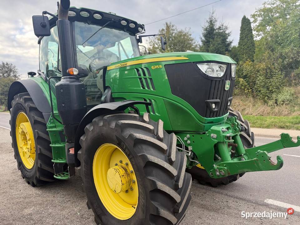 John Deere 6215 7600mth 2017 GPS opony 95 przód sprzedam